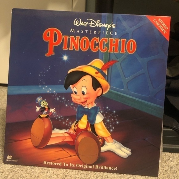 Pinocchio Disney Laserdisc​ - Picture 1 of 2